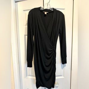 Long sleeve Black Dress